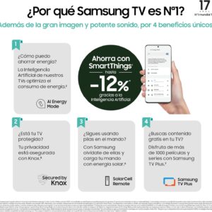 SAMSUNG TV Crystal UHD 2023 43CU8000 | Smart TV de 43″, Procesador Crystal UHD