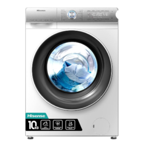 Hisense- Lavadora Secadora 2 en 1, 10 Kg Lavado, 6 Kg de Secado, 1400 rpm,Antibalanceo, Puerta XL