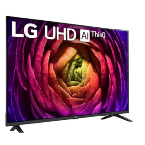 LG – 43″, 4K UHD, Smart TV, webOS23, S. 73, Procesador Alta Potencia, Alexa/Google Assistant