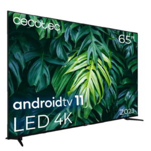 Cecotec Televisor LED 65″ Smart TV A2 Serie. 4K UHD, Android 11, Diseño sin Marco, Dolby Vision.