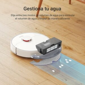 dreame D10 Plus Robot Aspirador y Fregasuelos con Vaciado automático de Polvo