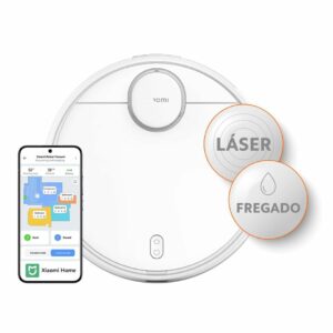 Xiaomi Robot Vacuum S12 – Robot Aspirador y fregasuelos con Sistema Inteligente de navegación láser (LDS)