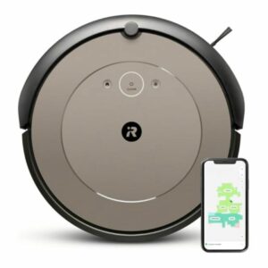 iRobot Robot Aspirador Roomba i1152, Wi-Fi, 2 cepillos de Goma multisuperficie, Ideal Mascotas